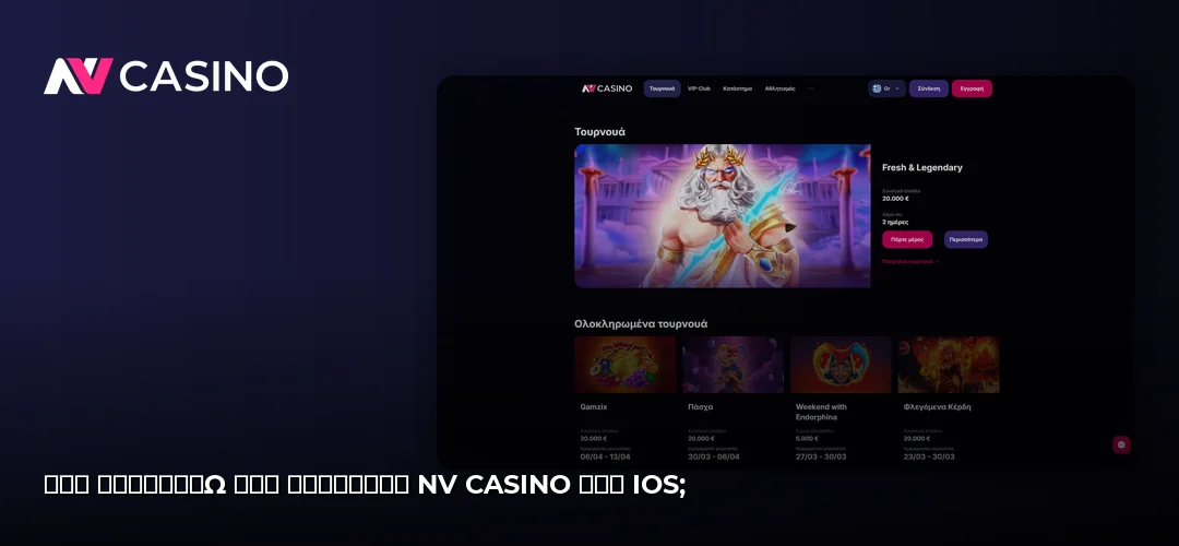 NV Casino promotional banner